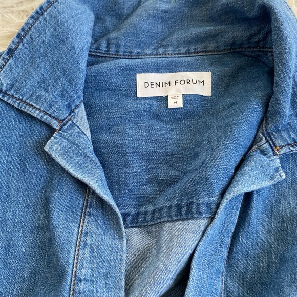 Aritzia Denim Forum The '90s Chloe Denim Shirt - Picture 5 of 8